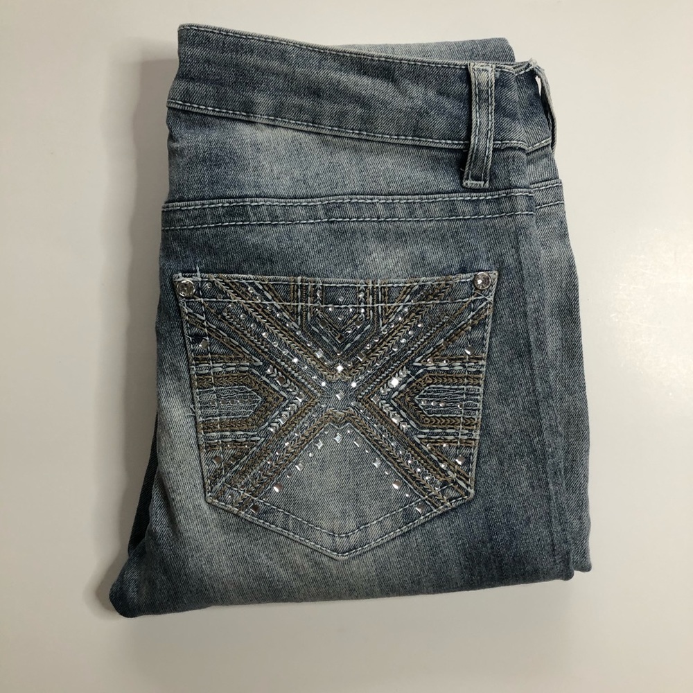 Mood jeans for women boot cut size 5 light jeans